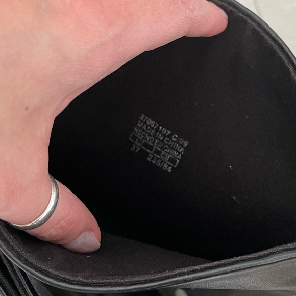 MANGO black chunky sole boots - Picture 12 of 15